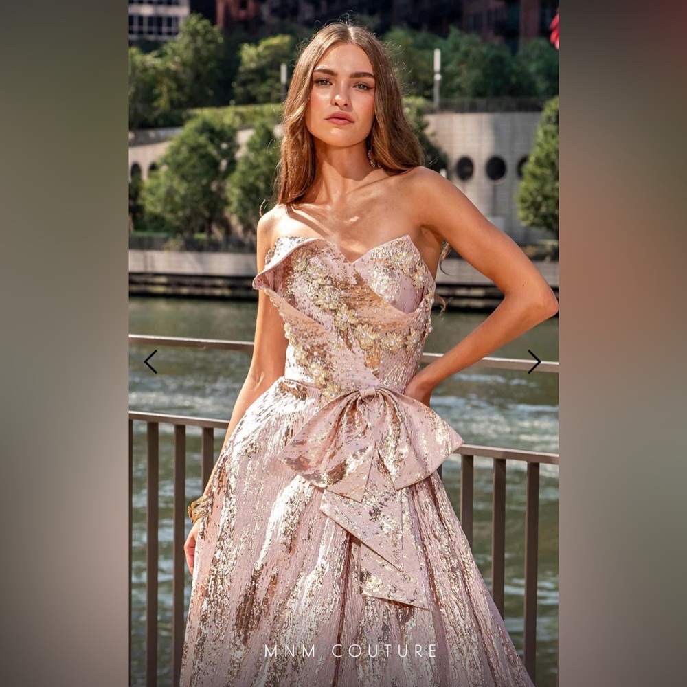 MNM Couture Pink Blush Dress